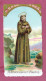 Holy Card, Santino- S. Francesco D'Assisi- Imprimatur, 22.iulii.1927 . Dim. 107x 58mm - Devotion Images