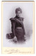 Fotografie Emil Flasche, Barmen, Heckinghauser-Str. 19, Portrait Frau In Elegantem Kleid  - Anonymous Persons