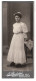 Fotografie E. Rudolph, Hof, Lorenzstrasse 3, Portrait Junge Dame Im Weissen Kleid  - Anonyme Personen