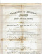 USA  Etats Unis Etat De Californie Certificat De Naturalisation De Jules GADUEL (origine 05 Champsaur)  12/1876  (1270) - Historical Documents