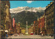 °°° 30980 - AUSTRIA - INNSBRUCK - MARIA-THERESIEN-STRASSE MIT ANNASAULE - 1964 With Stamps °°° - Innsbruck