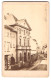 Fotografie Gustav Schmidt, Erfurt, Ansicht Erfurt, Strassenpartie Mit Prächtigem Gebäude  - Places