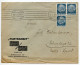 Germany 1937 Cover & Eingangsbestätigung; Leipzig - FUR-TRANSIT, Rauchwaren-Lagerhaus-Aktiengesellschaft; 4pf Hindenburg - Lettres & Documents