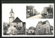 AK Rudolzhofen, Kirche, Strassenpartie, Fachwerkhaus  - Autres & Non Classés