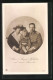 AK Prinz August Wilhelm Von Preussen Mit Seiner Familie  - Royal Families