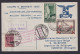 Flugpost Brief Air Mail Ballonpost Coupon Gordon Bennett Flug Brüssel - Warschau - Flugzeuge