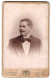 Fotografie K. Festge, Erfurt, Elegant Gekleideter Herr Mit Moustache  - Anonymous Persons