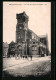 CPA Marquette-lez-Lille, Un Coin De La Place Et L`Eglise  - Lille