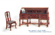 R296066 The Queens Dolls House. Writing Desk And Chair In Queens Bedroom. Series - World