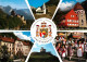 72860973 Liechtenstein  Staatswappen Schloss Vaduz Kapelle Steg Rotes Haus Schlo - Liechtenstein