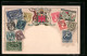 Präge-AK Briefmarken Mit Wappen Der Kanadischen Provinz British Columbia  - Stamps (pictures)
