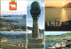 72576646 Hammerfest Panorama Hafen Mitternachtssonne Meridianstein Hammerfest - Noruega