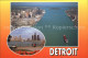 72556329 Detroit_Michigan Fliegeraufnahme Hafen Und Skyline - Altri & Non Classificati
