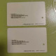 China Shanghai Metro One-way Card/one-way Ticket/subway Card,Movie In Former Times,2 Pcs - Welt