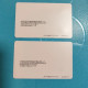 China Shanghai Metro One-way Card/one-way Ticket/subway Card,Tennis Masters Cup,2 Pcs - Mundo