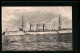AK S.M. Kleiner Kreuzer Cöln, Das Kriegsschiff Vor Der Stadt  - Warships