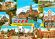 72860119 Leer Ostfriesland Schloss Edenburg Faehre Rathaus Springbrunnen Fussgae - Leer