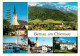 72859257 Bernau Chiemsee Kirche Panorama Yachthafen Bonnschloessl Bernau A.Chiem - Sonstige & Ohne Zuordnung