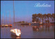 Postcard .Ungarn Balaton Magyar Hafen Schiff Segelboote 1988 - Hungary