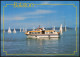 Postcard .Ungarn Balaton Magyar Motorschiff Segelboot 1989 - Hungary