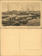 Postcard Stettin Szczecin Abfahrt Des Rügendampfers Pommern 1917 - Pommern