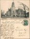 Magdeburg Museum Mit Kaiser-Friedrich-Denkmal, Im Hintergrunde Der Dom 1907 - Other & Unclassified