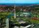 72858436 Muenchen Fliegeraufnahme Mit Olympiagelaende BMW Hochhaus Muenchen - Muenchen