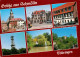 72858368 Schmoelln Thueringen Marktbrunnen Amtsplatz Fachwerkhaus Aussichtsturm  - Schmölln