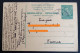 #21  Yugoslavia Kingdom Postal Stationery - 1933   Zagreb Croatia To Bitola Macedonia - Postwaardestukken