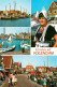 72855971 Volendam Hafen Fischkutter Segelboot Trachten Volendam - Altri & Non Classificati