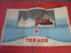 Joli Dépliant Publicitaire Texaco Motor Oil Et Graissage Marfak / Années 30-40 - Publicités