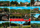 72852595 Durbach Gesamtansicht Fachwerkhaus Brandstetter Kapelle Freibad Rathaus - Other & Unclassified