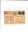 Belgium / German Occupation / W.WI. Censorship / Registered Postcards - Other & Unclassified