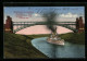 AK Kriegsschiff Der Kaiserlichen Marine Die Levensauer Hochbrücke Passierend  - Oorlog