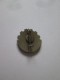 Roumanie Insigne Defense De La Sante Vers 1950/Romanian Health Defense Badge 1950s,diam:18 Mm - Andere & Zonder Classificatie