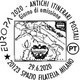 ITALIA - Usato - 2020 - Europa - Antichi Itinerari Postali – Logo - Mappa - B Zona 1 - 2011-20: Oblitérés