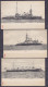 Lot 12 CPA Neuves - Bateaux De Guerre : Le Carnot, Le St-Louis, Le Iéna, Hoche, Bruix, … - Voir Scans - Warships