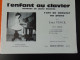 PARTITION L ENFANT AU CLAVIER METHODE DE PIANO ILLUSTREE VOLUME 1 - Instruments à Clavier