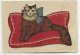 FRANCE CARTE PEINTE CHAT ECRITE DE TARARE RHONE 1916 - 1877-1920: Periodo Semi Moderno