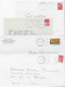 Redresseuse Nec - Lot De 8 Lettres - Mechanical Postmarks (Advertisement)