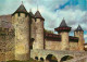 11 - Carcassonne - La Cité Médiévale - L'entrée Du Château Comtal - Les Hourds - Carte Neuve - CPM - Voir Scans Recto-Ve - Carcassonne
