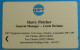 UK - Great Britain - GPT Mercurycard - GPT023 - Business Card - Harry Fletcher - Specimen - Bedrijven Uitgaven