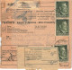 GENERAL GOUVERNEMENT PAKETKARTE DUDNIA LIBER SANOK KRAKAU  28/5/1944 SAARBRUCK LAGER - Occupazione 1938 – 45