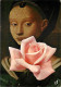 Art - Peinture - Rose Carla - Portrait De Jeune Fille De Petrus Christus - CPM - Voir Scans Recto-Verso - Malerei & Gemälde