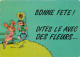 Bandes Dessinées - Gaston Lagaffe - Mademoiselle Jeanne - Franquin - CPM - Voir Scans Recto-Verso - Bandes Dessinées