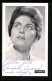 AK Musikerin Angele Durand Mit Ohrringen, Autograph  - Musique Et Musiciens