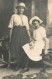 Social History Souvenir Real Photo Elegant Girls Dress Hat Deggendorf - Photographs