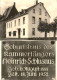 Braubach - Geburtshaus Des Kammersängers Heinrich Schlusnus Gezeichnet Mit Schlusnus - Braubach