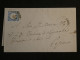 DO12  ITALIE  LETTRE   RR 1862 TERAMO A VEJARA  + AFF. INTERESSANT+++ - Marcophilia