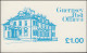 Guernsey Markenheftchen 18 Münzen States Office 1983, ** - Guernesey